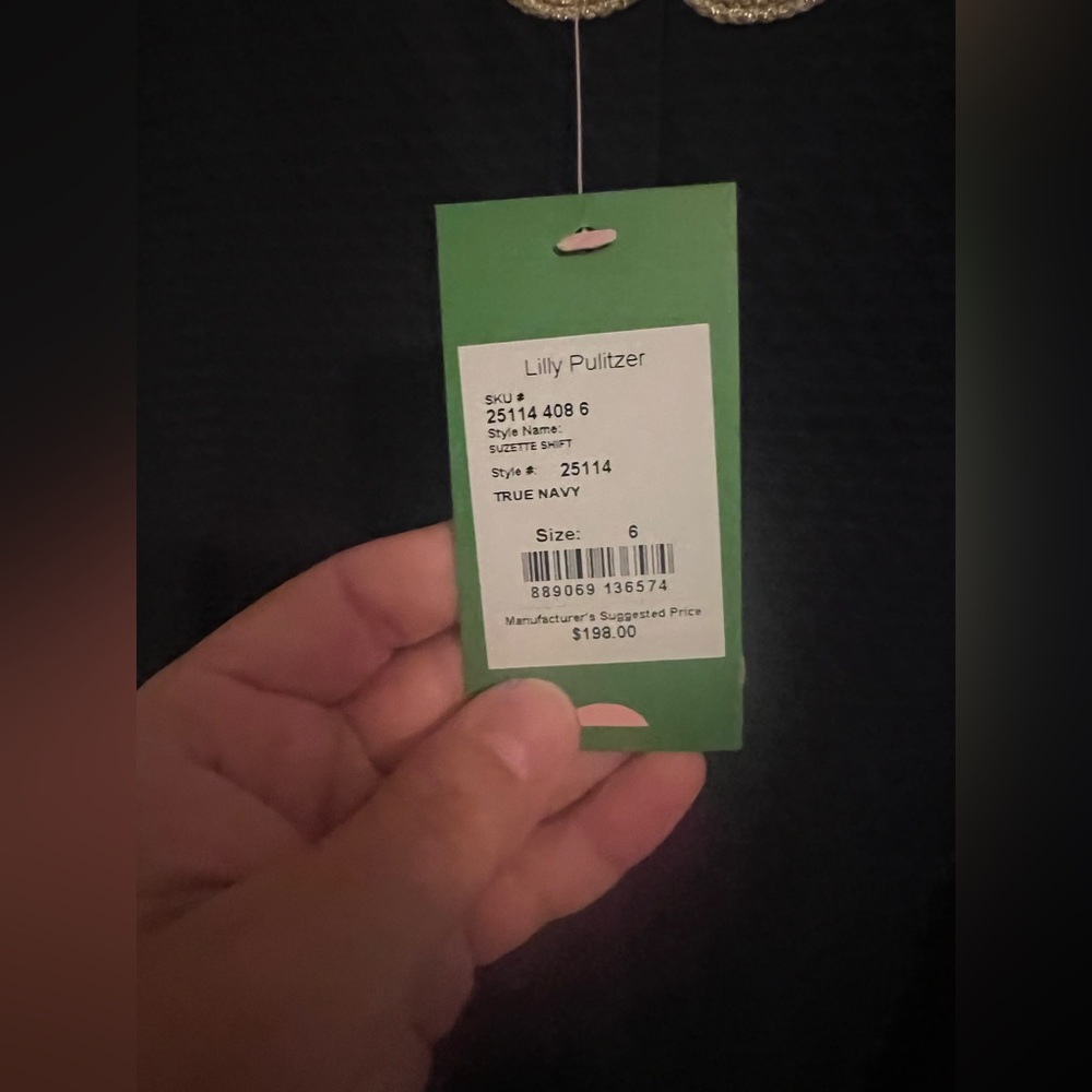 Lilly Putlizer Suzette Shift Dress NWT - Picture 3 of 3